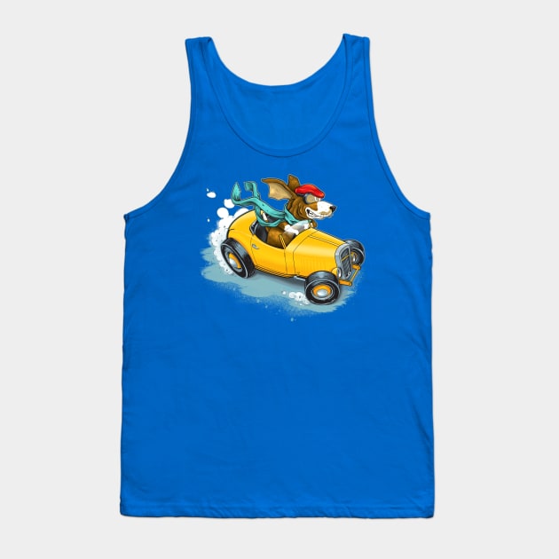 Go Dog! Tank Top by Mattocks Design